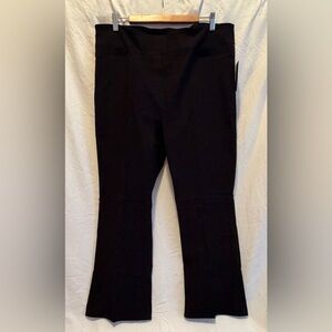 Rekucci Bootcut black Pants- PETITE